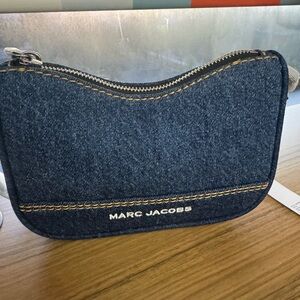 Marc Jacobs Blue Denim Clutch